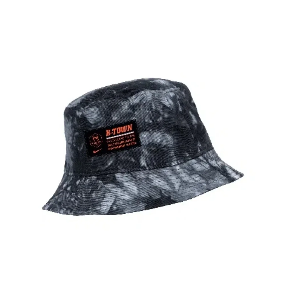 Nike Houston Dash H-Town Bucket Hat‎ Black Gray Tie Dye Soccer Patch